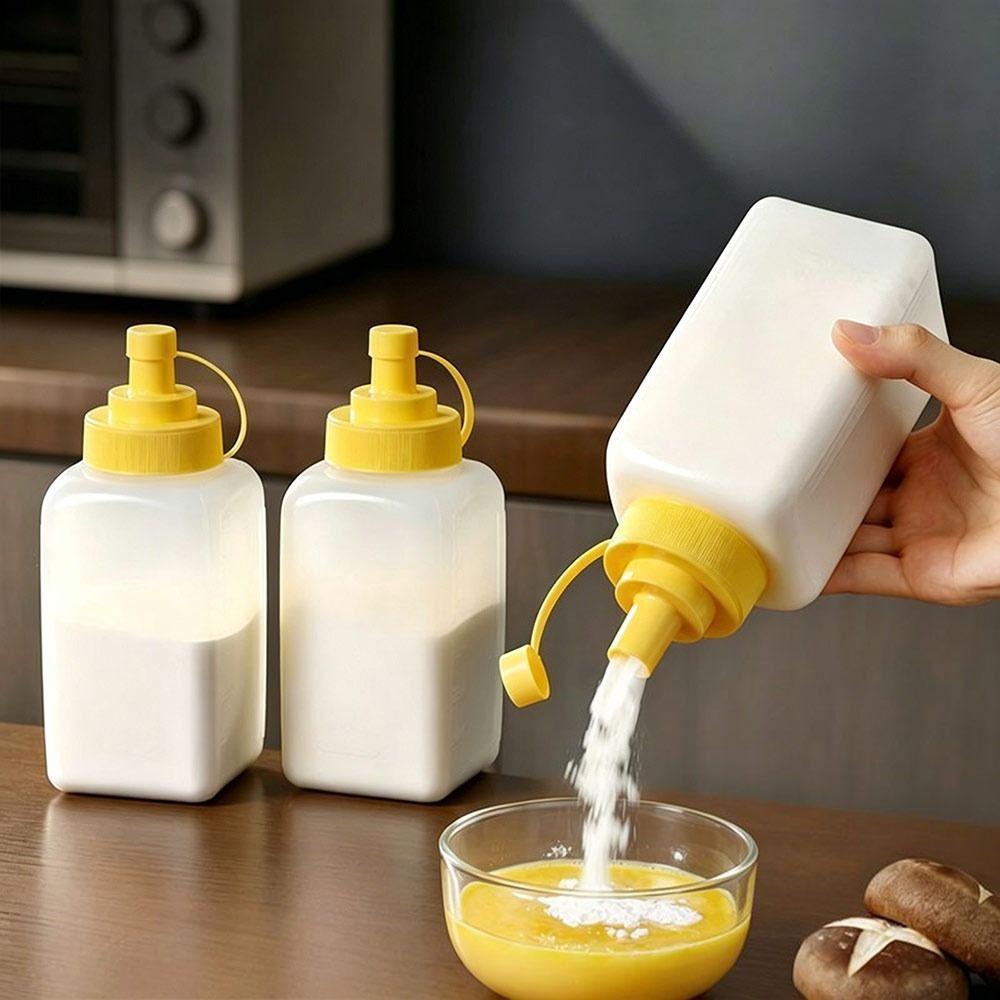 Sealed Lid Flour Dispenser Moisture Proof Starch Container New Powder Shaker Bottle