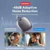 Original Lenovo TH60 Game Over-ear Headset Wireless Bluetooth 5.4 Noise Cancelling HD Call Headphones Low Latency Stereo Earbuds Sport With Mic Pods