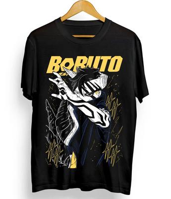 Boruto Uzumaki Naruto T Shirt Anime Oversize Men Women Short Sleeve Casual Tee Cotton Streetwear Cosplay Summer Manga Strip Tops
