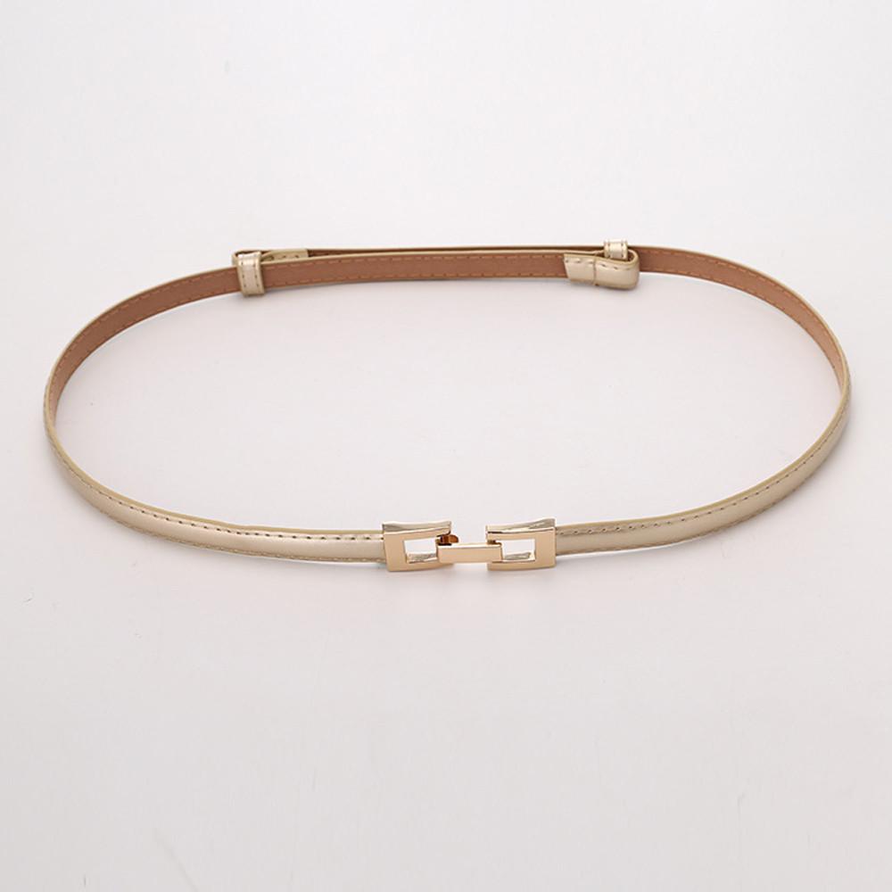 Elegante Mode Damen Gürtelschnalle Leder Taillenband Accessoires