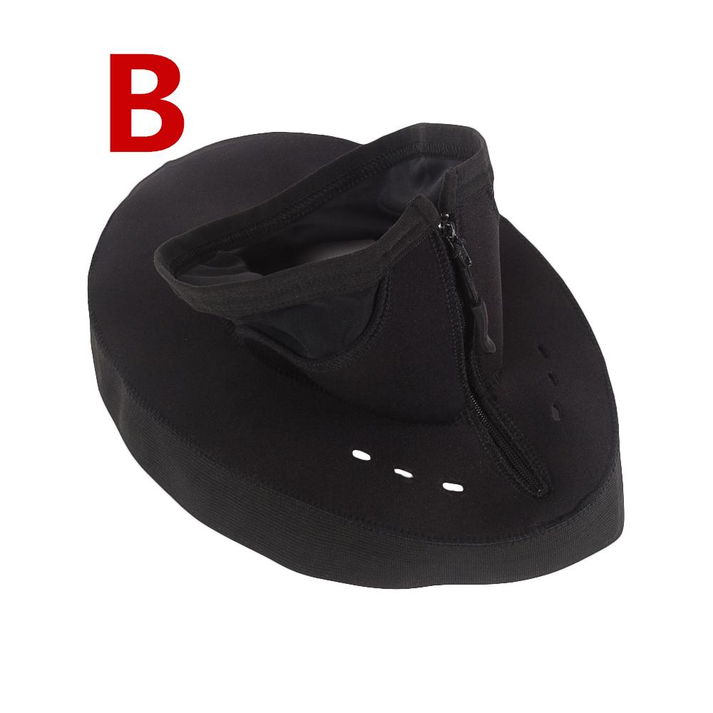 1 Stück Universeller Helm Windschutz Motorrad Fahrradhelm Wind- und Geräuschblocker Schwarzer Warmer Helm Windschutz Mit Reißverschluss