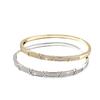 European & American Style Luxury Zircon Bracelet: Versatile Diamond-Studded Women's Bangle with Letter X Design