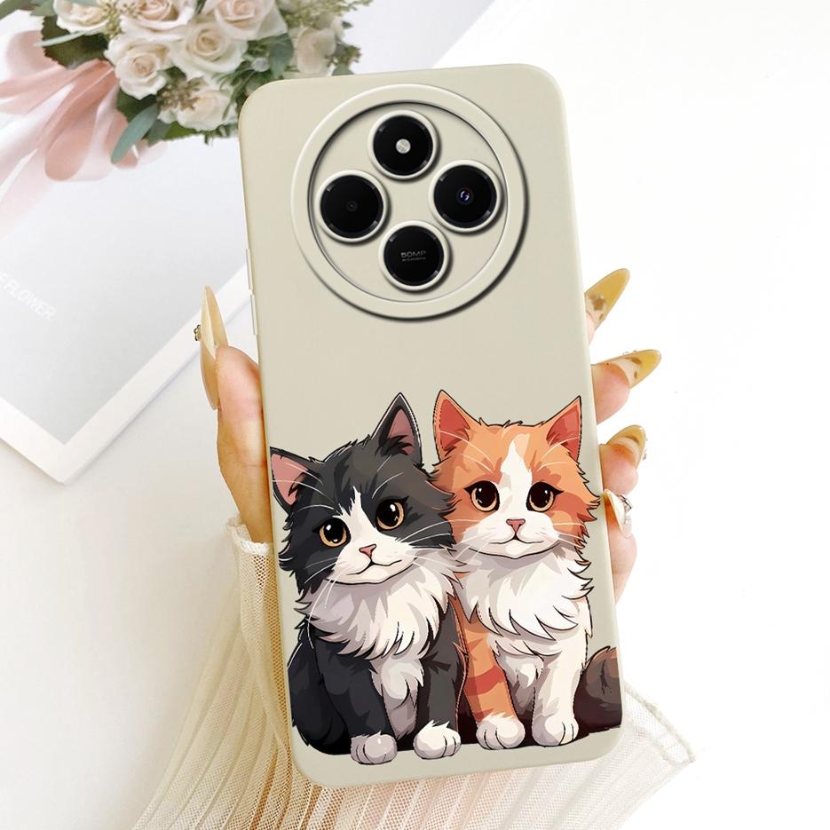 Per Xiaomi Redmi 14C Custodia PocoC75 Carina Cover Cartoon Coniglio Custodie per Telefono Antiurto Per Xiaomi Poco C75 C 75 Redmi14C Morbide Fundas