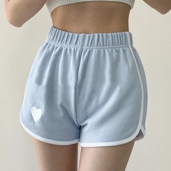 Women Shorts Loose A-line Comfortable Quick Dry Elastic Waist Dress Up Thin Summer Sporty Workout Shorts Women Clothing