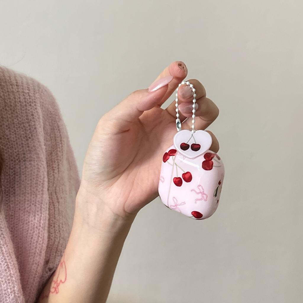 INS Foundation Cherry Bow Compatible with AirPods Pro 1 1 1 Pro 1 Pro 1 Bluetooth earphone case protective cover