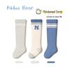 Baby Winter Collection: Nidoran Fleece-Lined Knee-High Warm Cotton Socks for Newborns