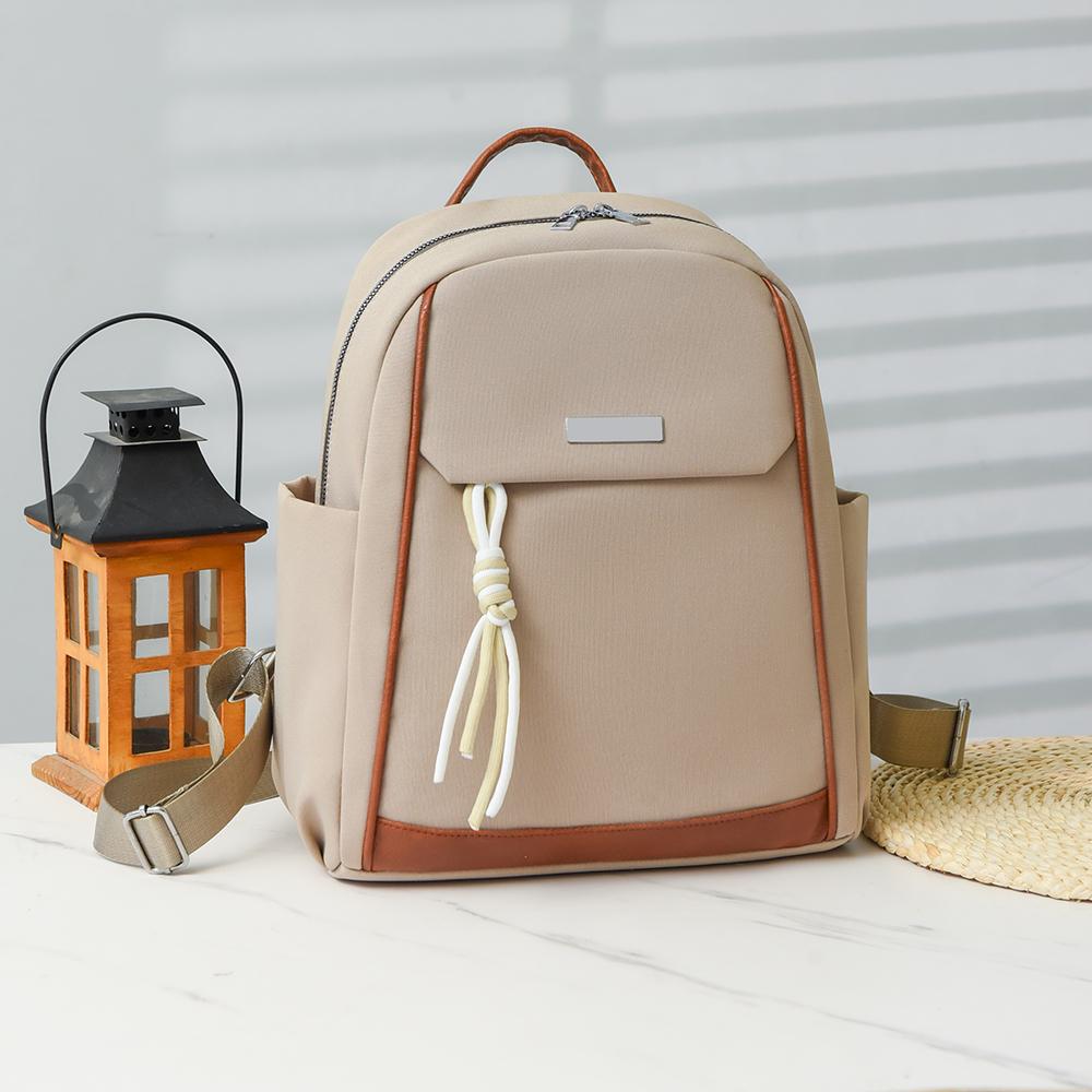 Women's Oxford Backpack Large Capacity Student Schoolbag Lightweight Travel Backpack