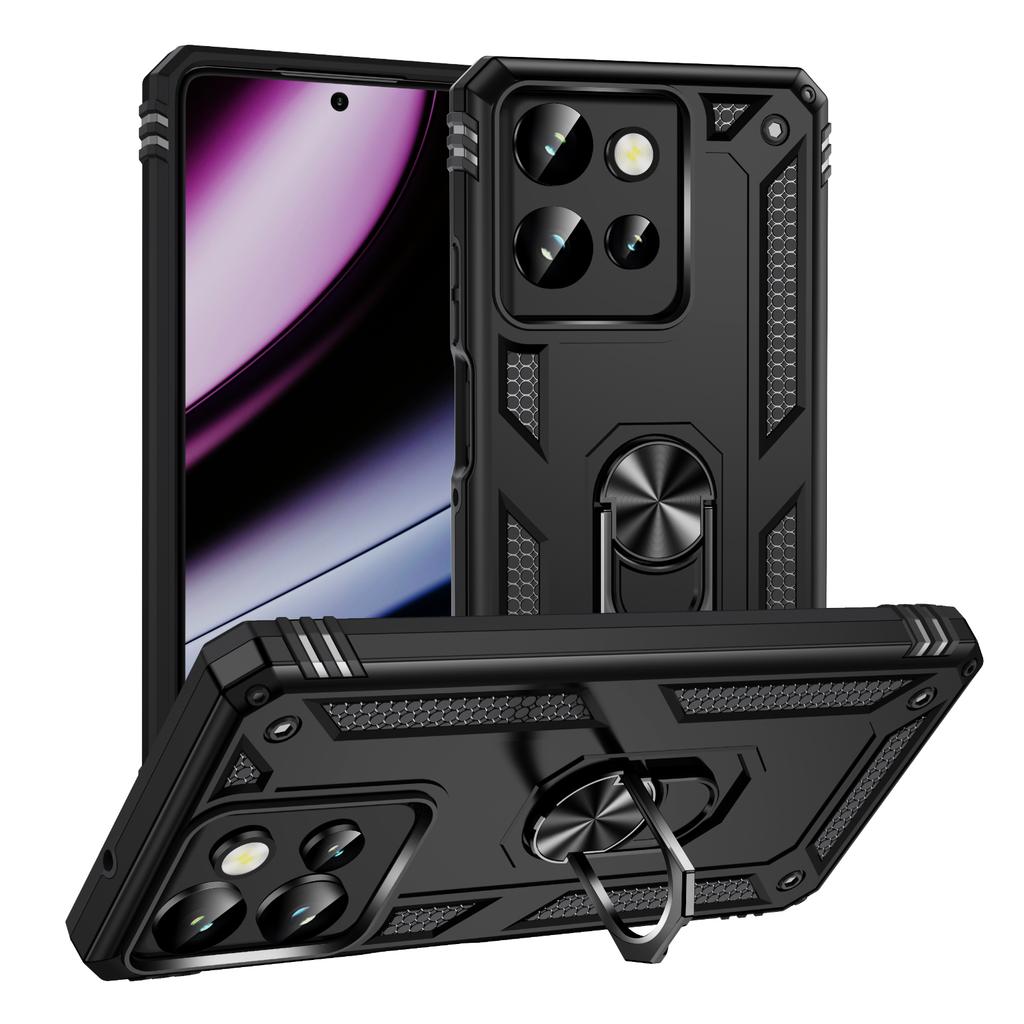 Phone Case for Motorola Moto G Play (2025) 4G/G Power (2025) PC+TPU Phone Cover with Kickstand