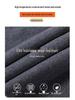 Women's High-Waist Fleece-Lined Cuffed Sweatpants - Thick Grey Joggers for Autumn/Winter 2024