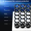 1-2PCS Alloy Metal Ring Clear Camera Lens Protector Film For Samsung Galaxy Z Flip 7/Fold 7 Anti-Scratch Tempered Glass Lens Cap