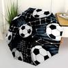 1pc Soccer Goals Automatic Open/Close Umbrella with Folding Feature Compact Travel Umbrella, Lightweight Design, for Commuting, Business085