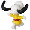 MEDICOM TOY UDF Ultra Detail Figur Nr. 847 PEANUTS SERIE 18 Pullover Snoopy, ca. 75 mm hoch, nicht maßstabsgetreu, bemalt, fertige Figur