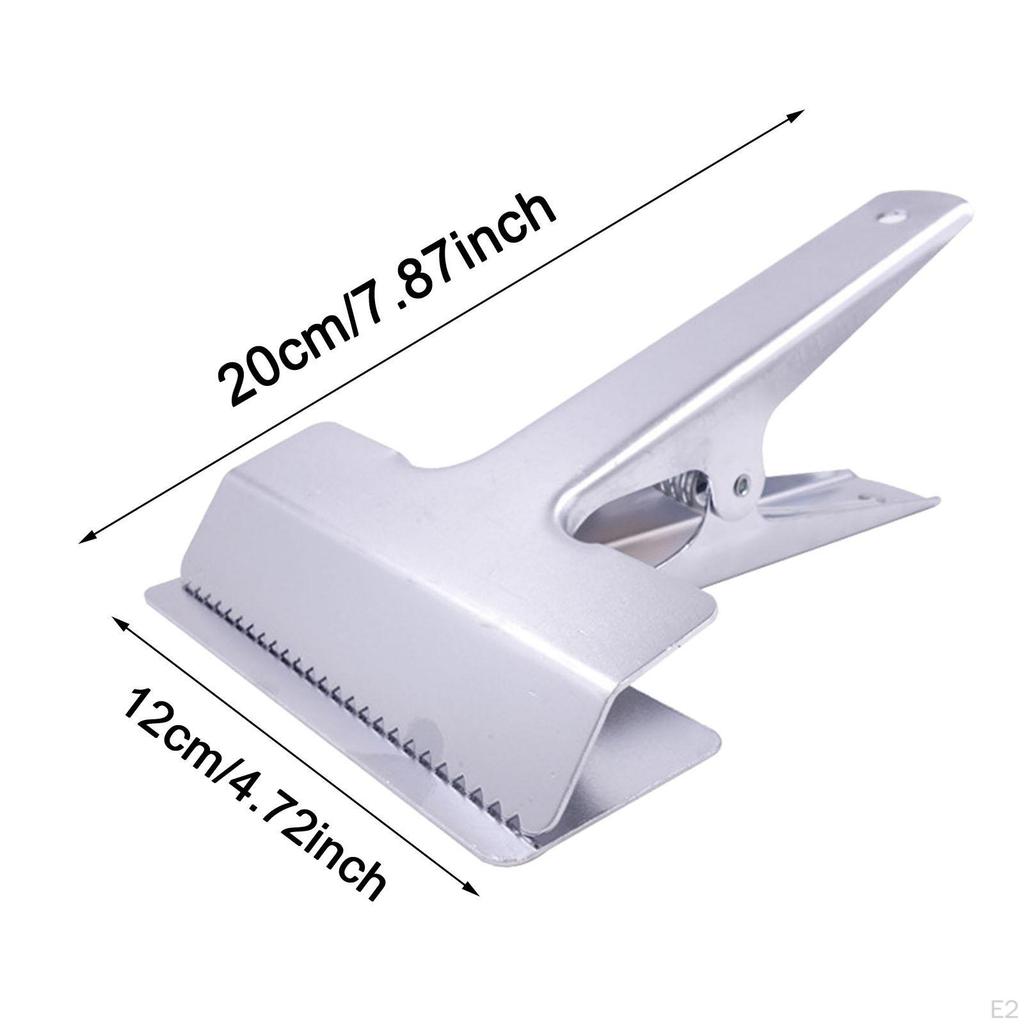 Sewing Clamp Cutting Bed Cloth Gripper Adjustable Machine Accessory Wide Jaw Garment