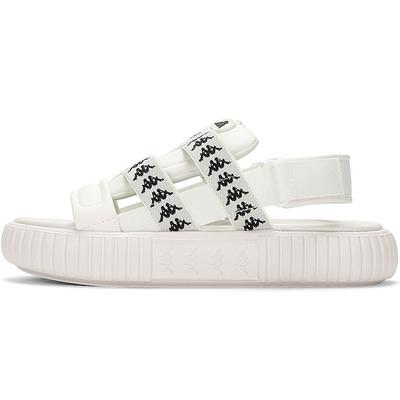 Letnie oddychające sandały sportowe Back-To-Back, modne paski, lekkie, antypoślizgowe, unisex, białe, czarne K0DX5LL04D-012