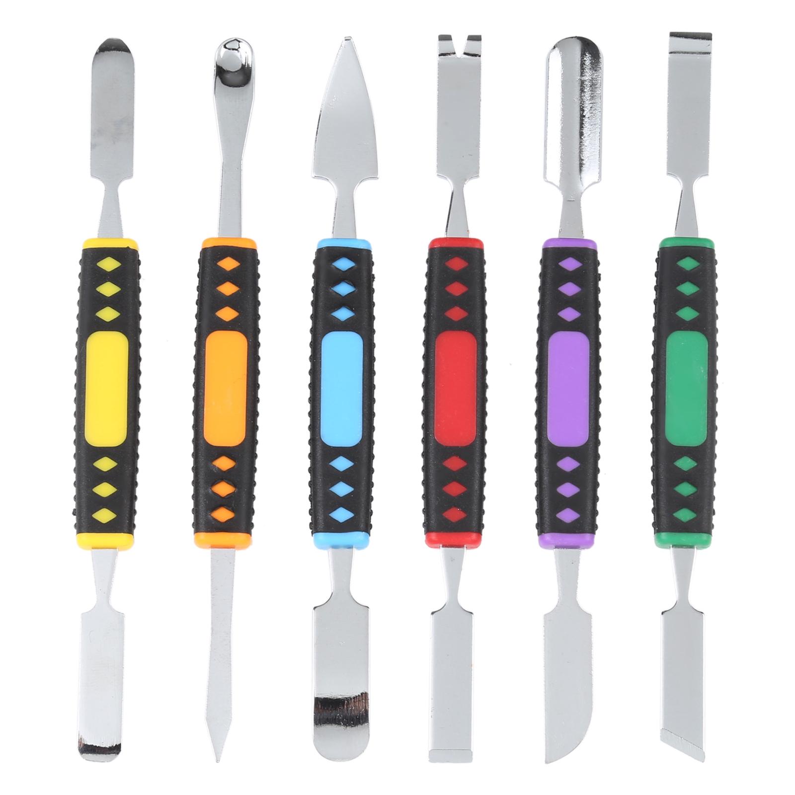 

6Pcs/Set Metal Crowbar Phone Laptop Tablet Screen Opening Glue Removal Pry Tools Kit Type A