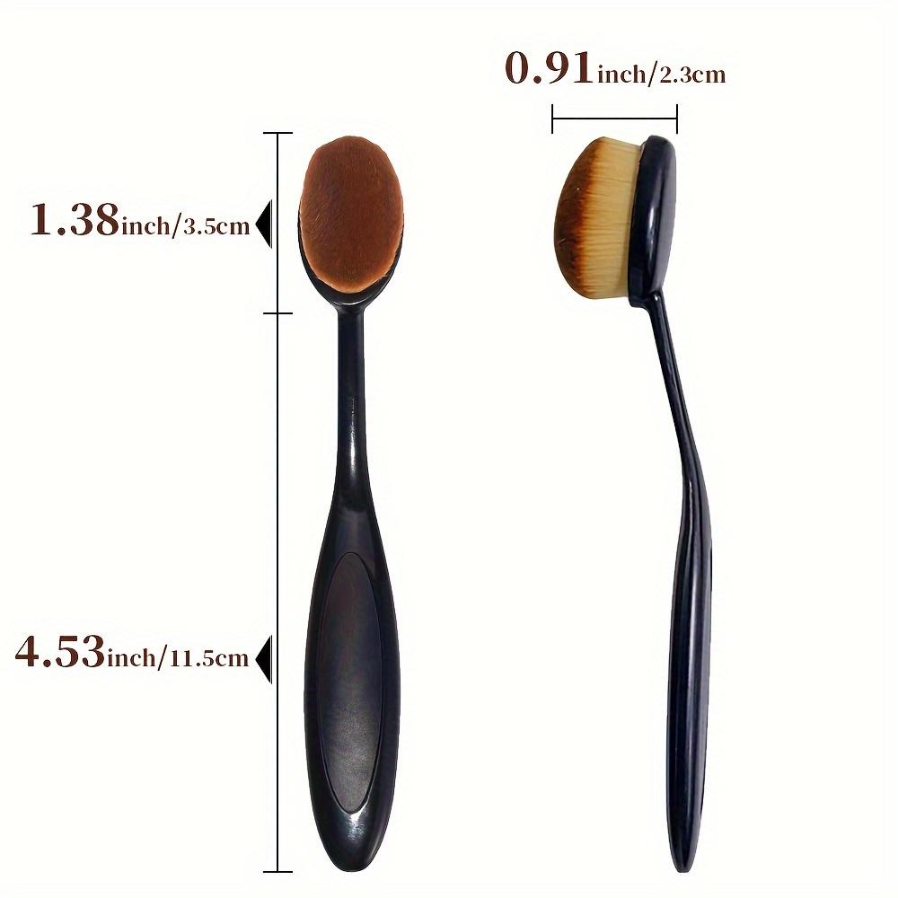 Tierohrreinigungsbürste mit weichen Kunststoffborsten – Sanfter Pfotenreiniger für Hunde und Katzen, Komfortabler oval geformter Griff