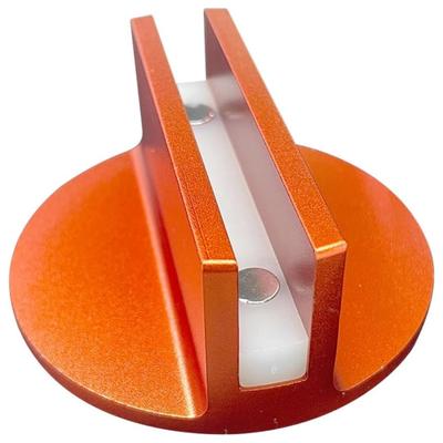 0.37in Jacks Puck Pinch Weld Frame Rail Adapter Magnetic Jacks Pad for Most Car Guide Rail Adapter Quick Installation