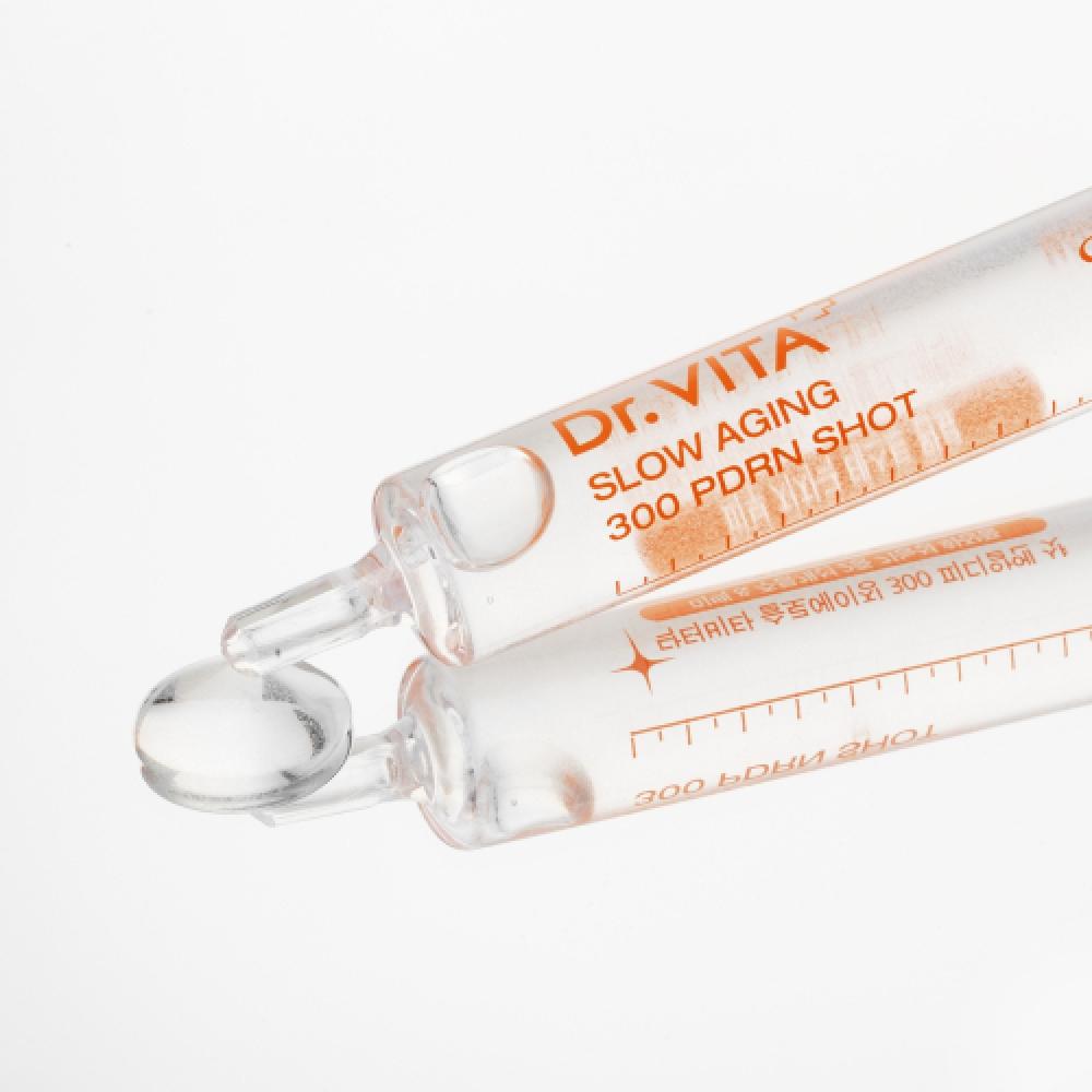 Drvita [free Gift] Slow Aging 300 Pdrn Shot 5ml
