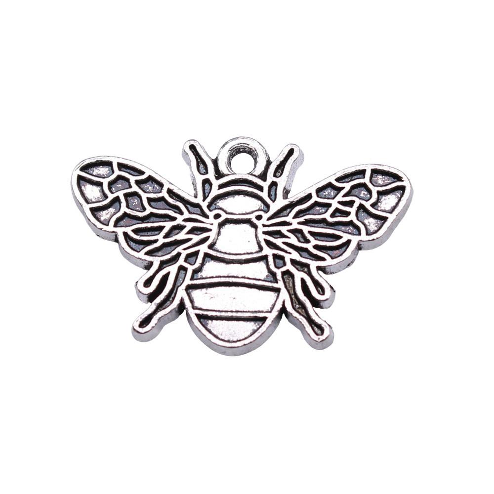 Large Pendants Bees Honeycomb Charms For Bee Themed DIY Jewelry Making