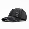 Women's Hole Baseball Cap Men's Denim Sunscreen Cap