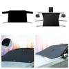 Generic Car Windscreen Snow Cover Easy to Install Multifunctional Windshield Cover for Ice and Snow for Truck Car SUV Van