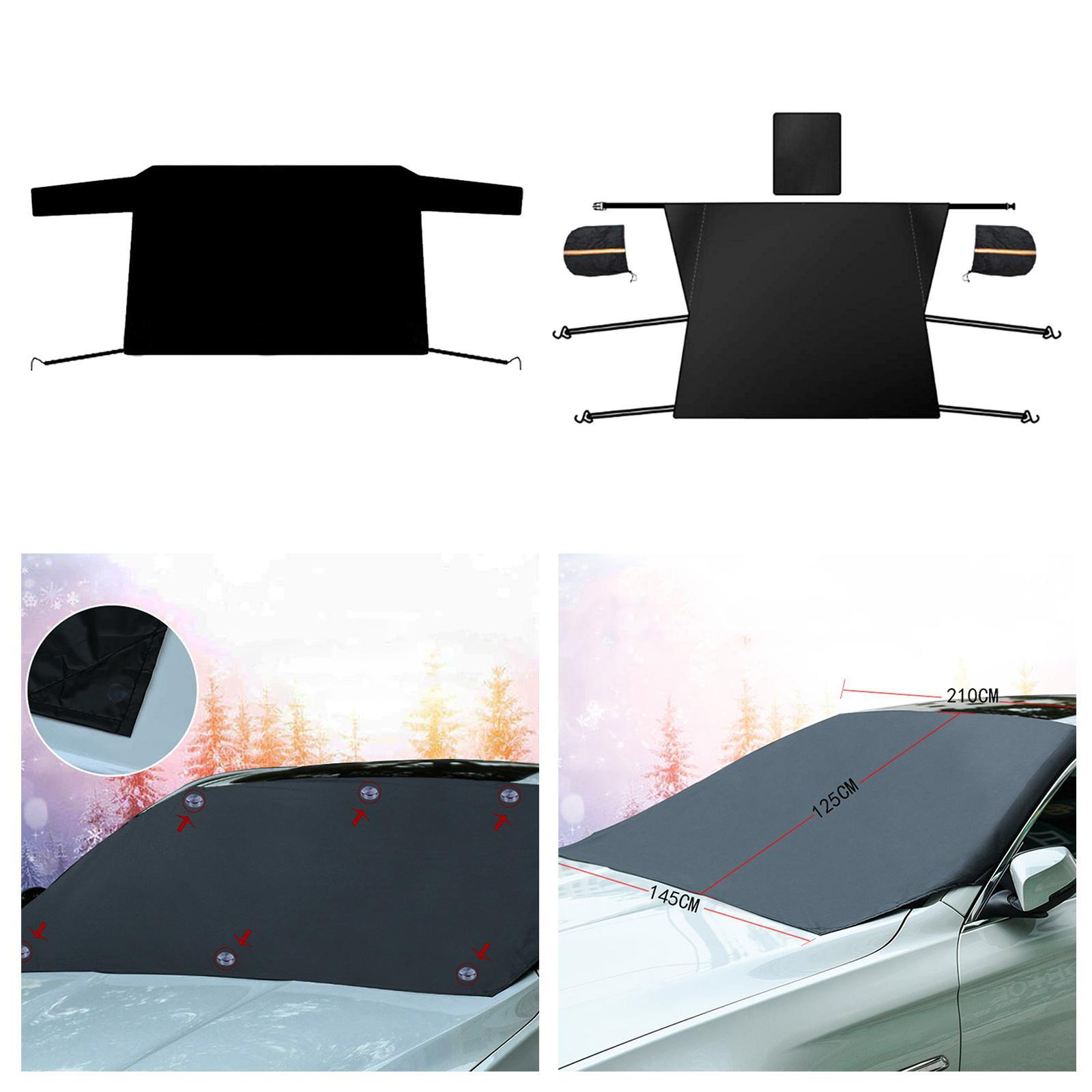 Универсальный чехол для лобового стекла автомобиля — фото 3