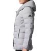 Adidas Warm Comfortable Soft Lightweight Duck Down Mid-Length Down Jacket Women Outerwear Gray BQ8785