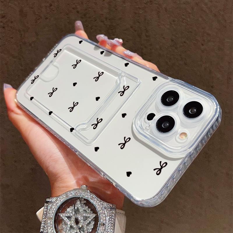 Kartenhalter Brieftasche Hülle für Redmi Note 14 Pro, Realme 8, Samsung A53/A55, iPhone 16, Vivo, Honor, Infinix, Reno – Stoßfest & Schlank