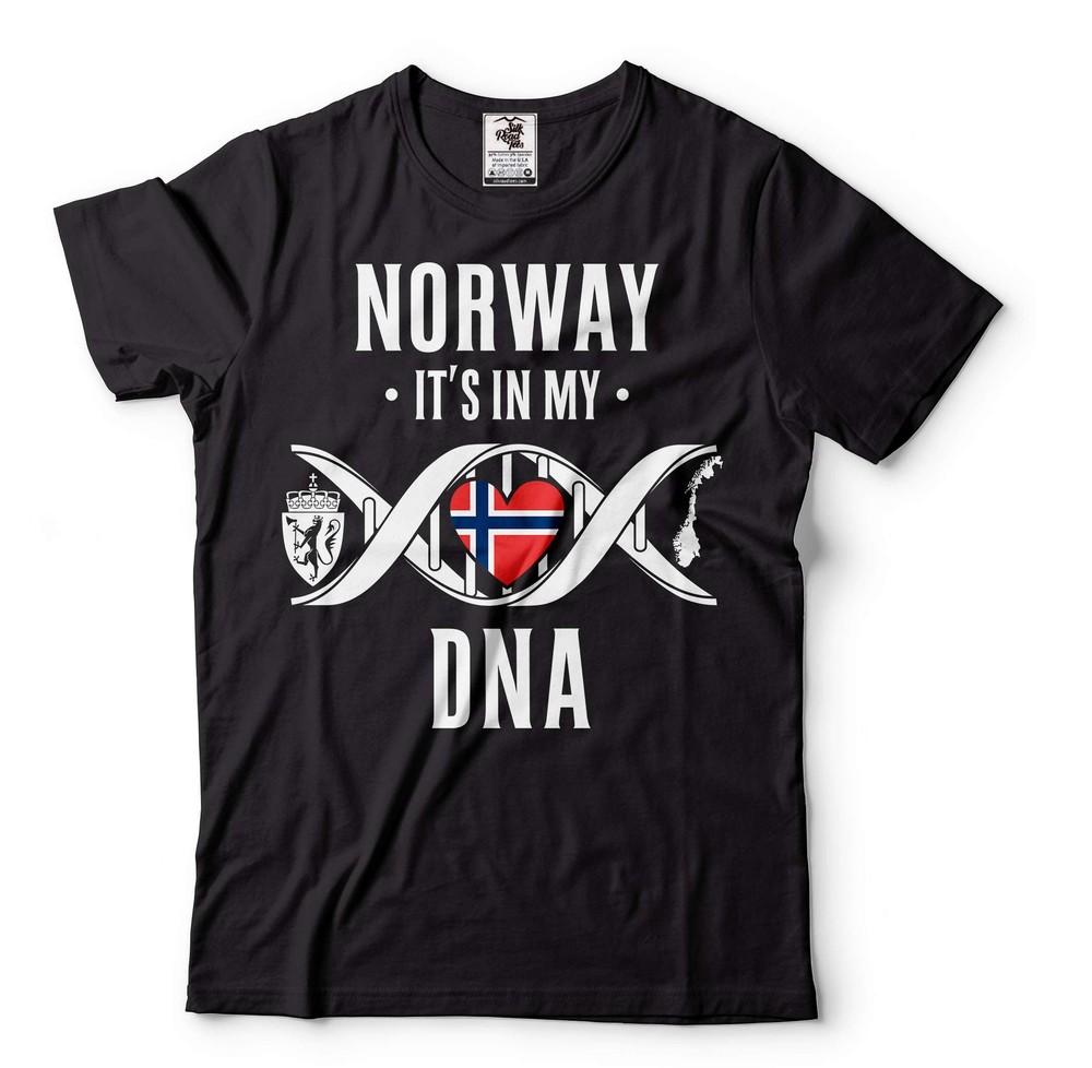 

Norway Patriotic Shirt It s in My DNA Shirt Norway Shirt Viking Patriotic Gifts Unisex T-Shirt XXXXL