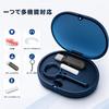Boîtier de gouttière, Boîtier de pièce buccale, Boîtier de prothèse dentaire, Étui portable avec miroir et brosse de nettoyage, Étanche à la poussière, Compact, Lavable, Rangement propre, Voyage,