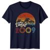 17th Birthday TShirt Vintage 2009 Birthday Party Gift Retro Tee For Unisex Unisex