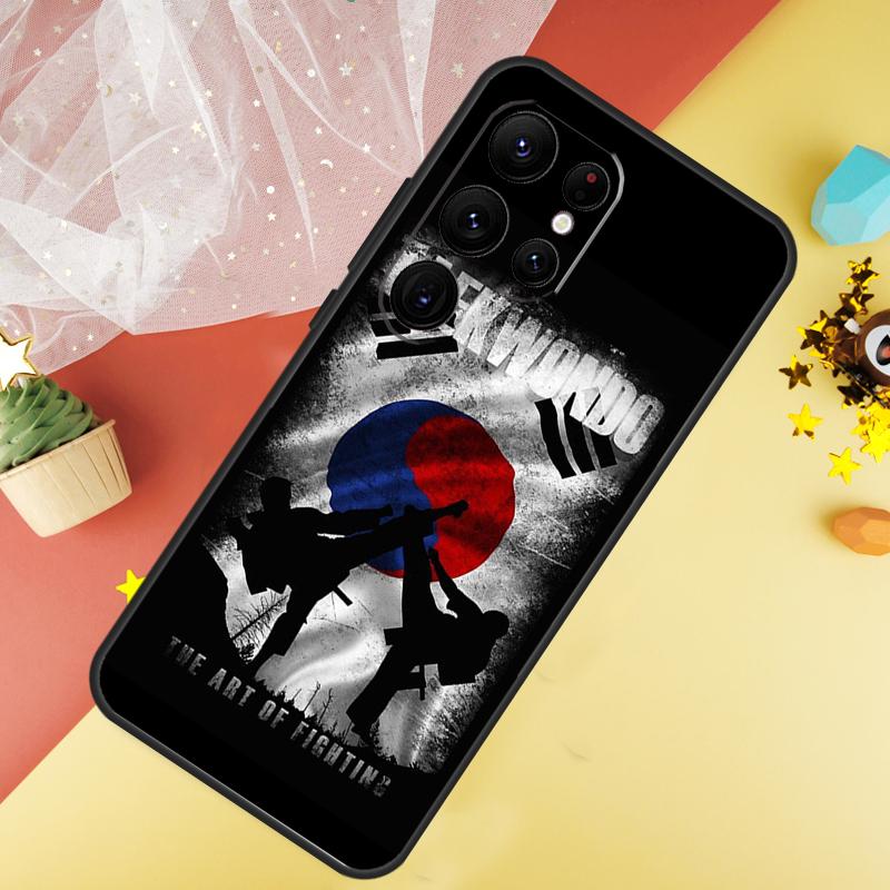 Kungfu Taekwondo Phone Case For Samsung Galaxy S26 S25 Ultra S23 S21 S20 S22 S24 FE S10 Plus Cover Coque