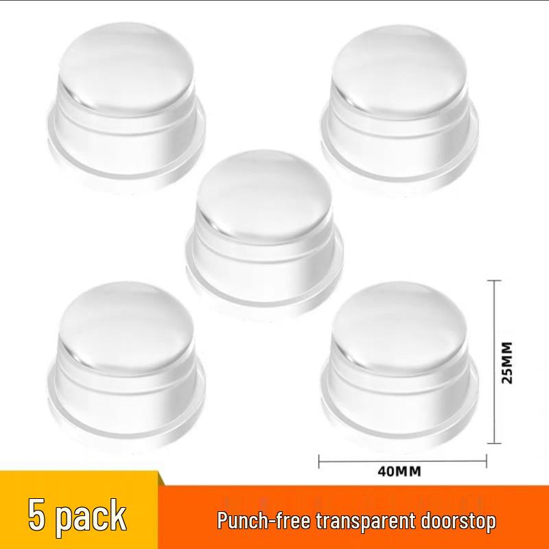 Transparent Silicone Door Stopper & Anti-Collision Pad