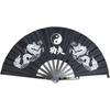 Stainless Steel Tai Chi Fan Decorative Folding Fans Chinese Kung Fu Fan for Performance Dance, Arts Dance, Training, Sports, Decorations, Festival,