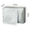 Oxford Cloth Air Conditioner Cover Waterproof Sunscreen Dustproof Protector for Outdoor Units Polyester Fabric