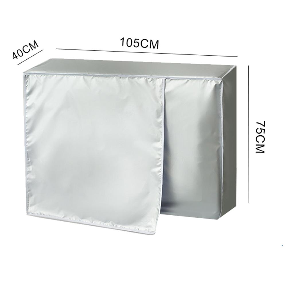 Oxford Cloth Air Conditioner Cover Waterproof Sunscreen Dustproof Protector for Outdoor Units Polyester Fabric