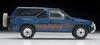 Tomica Limited Vintage Neo Nissan Terrano R3M with optional navy finished 1/64 LV-N63c parts, blue, model.