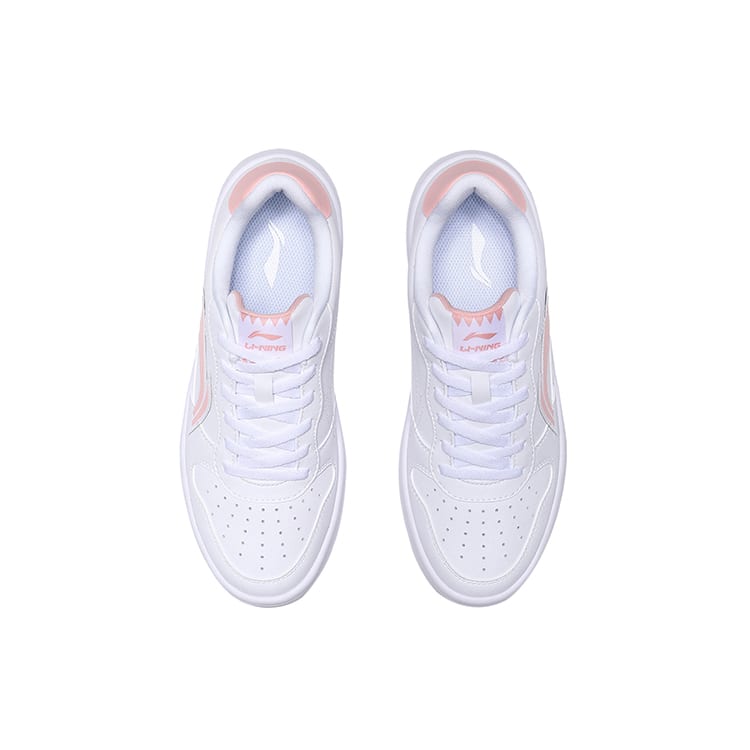 Li Ning Floating Boat Slip Resistant, Abrasion Resistant, Lightweight, Breathable Low top Skateboard Shoes Women's AGCQ578-3