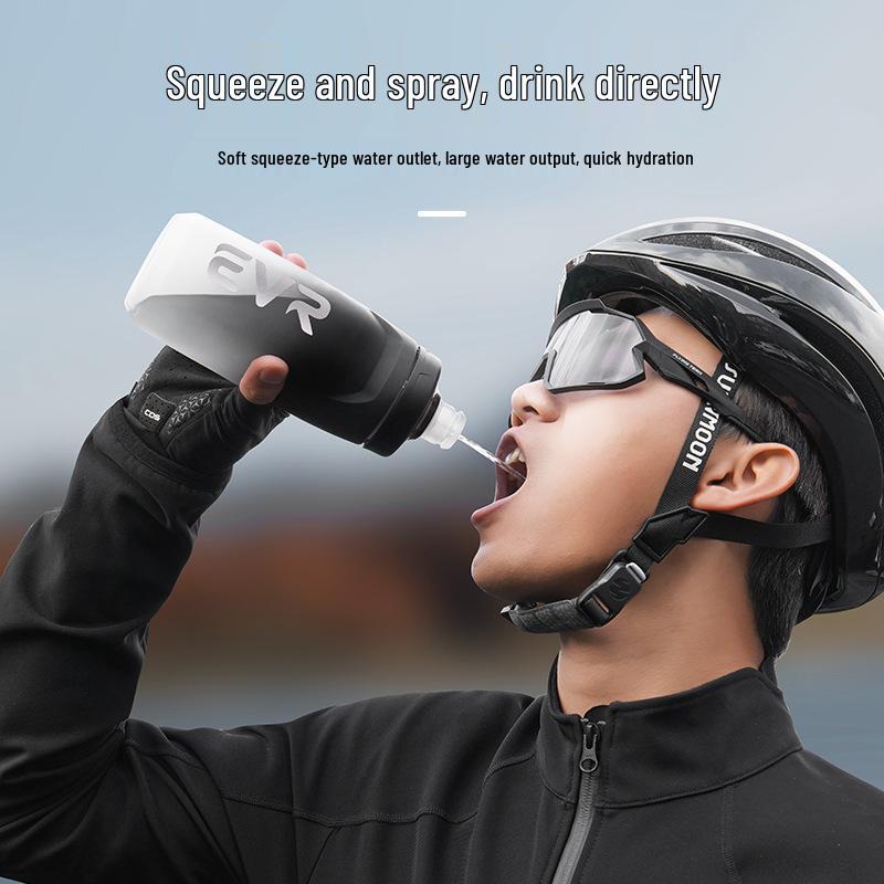 EVR Colorful Lightweight Plastic Cycling Water Bottle for Mountain & Road Bikes