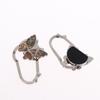 Portable Foldable Fashion Butterfly Purse Bag Table Hook Holder For Student Handbag Hanger For Home Decoration Desk Hook