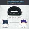 Hat Shaper Hat Brim Bender with 9 Brim Curve Hat Curve Band Tool Hat Curving Band  Baseball Caps