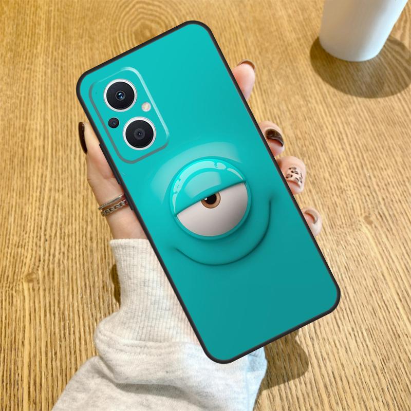 3D funny face Cute Funda For OPPO Reno 7 8 Lite 14 F 13F 12F 11F 13 12 11 10 Pro OPPO Find X9 X8 X6 X5 Pro Case
