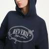 ONLY Women's 2026 Spring Loose Hooded Sweatshirt with Nautical Knot Embroidery