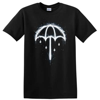 Regenschirm Vintage Klassischer Rock-Albumcover-Stil T-Shirt mit Tee-Design