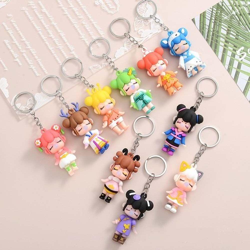 

Милые резиновые аксессуары для сумок Мягкие украшения для телефонов Брелок для ключей Сумка Подвески Модные украшения E