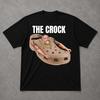 The Crock Tee, Funny Internet Meme Shirt, Chaotic Parody Graphic T Shirt, Retro Humor Tee