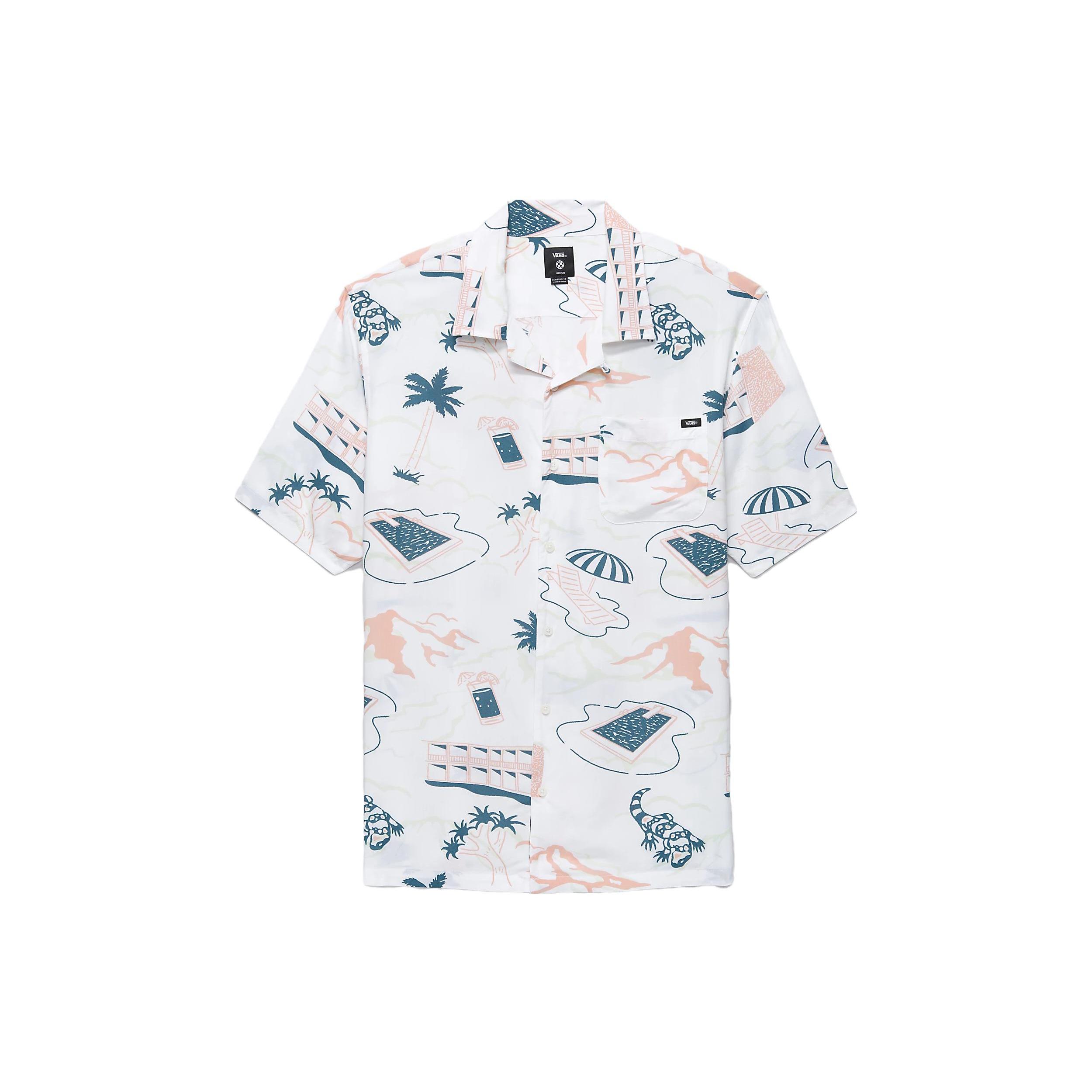 

Новые мужские белые рубашки Vans Scenic VN0007X5WHT L