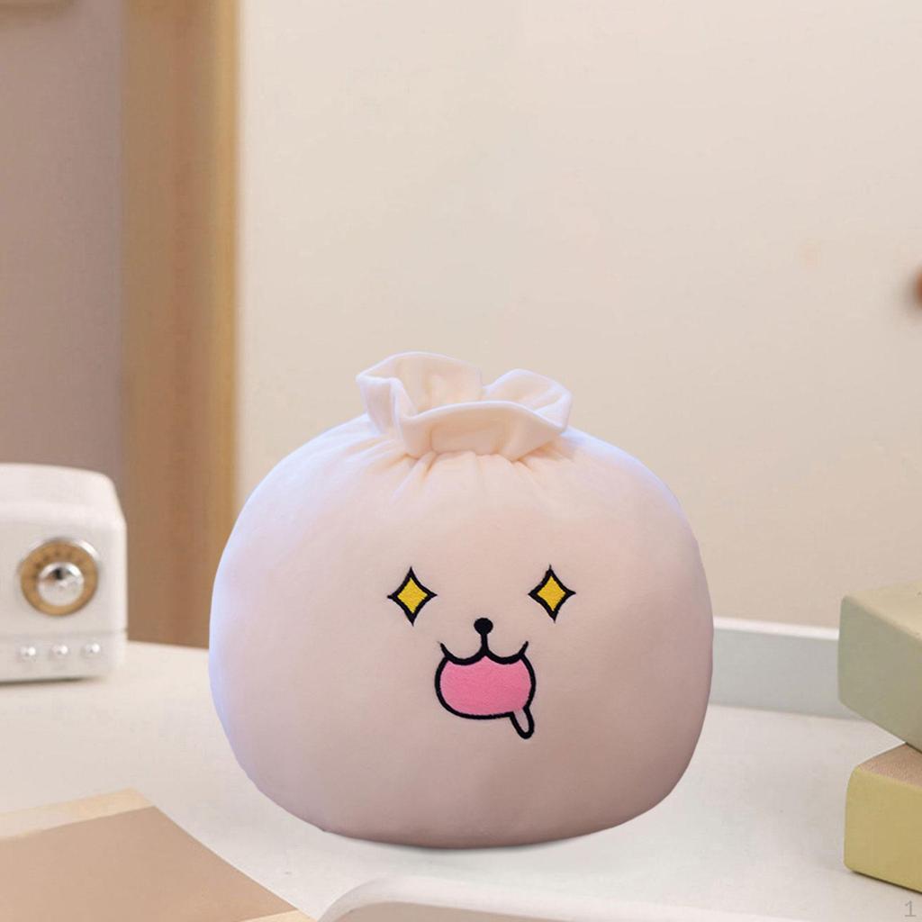 Knödel Plüsch Brötchen - Weiches Dekokissen für Zuhause