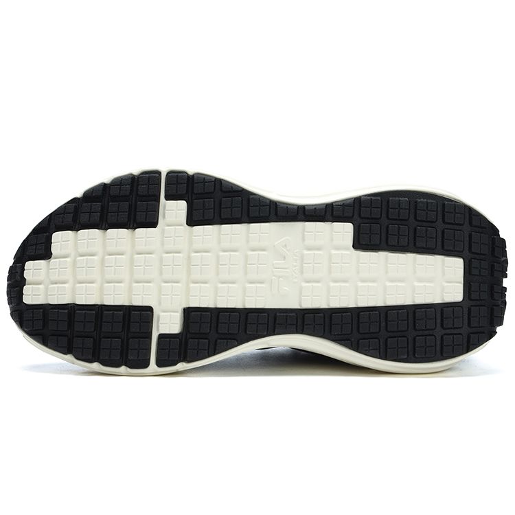 FILA Crypto Fabric Synthetic Leather TPU Comfortable Sports Wear Resistant Low Top Lifestyle Shoes Women sneaker Black F12W313101FUB