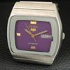 VINTAGE SEIKO 5 AUTOMATIC 6309A JAPAN MENS PURPLE COLOR DIAL WATCH A708464-1